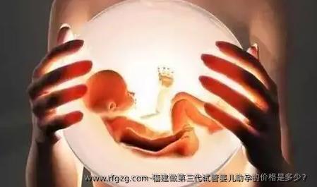 福建做第三代代孕助孕的价格是多少？